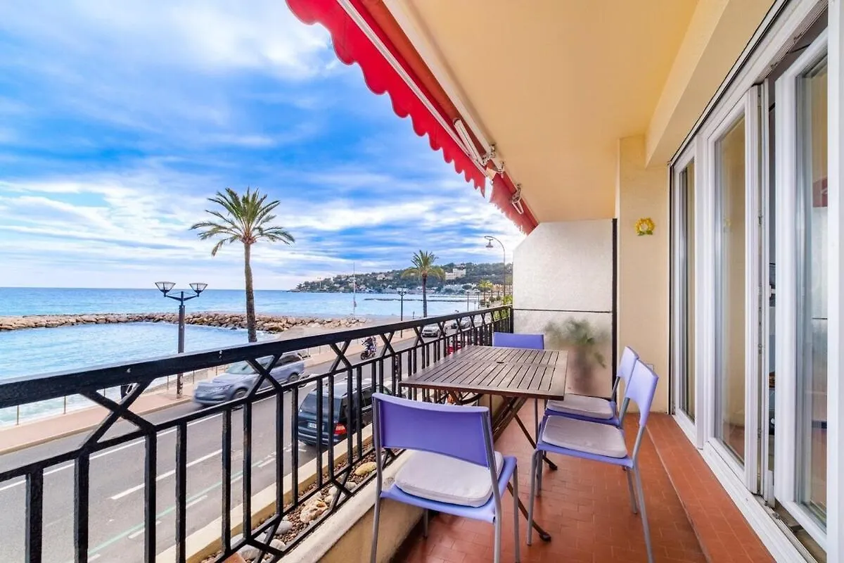 Appartamento La Mediterraneen ~ Plage ~ Balcon ~ Vue Sur La Mer Roccabruna